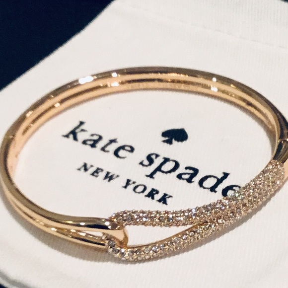 kate spade Jewelry - 🛍 Gorgeous Kate Spade gold Pave bracelet